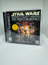 Load image into Gallery viewer, Star Wars Episode I Phantom Menace PS1 Reproduction Case