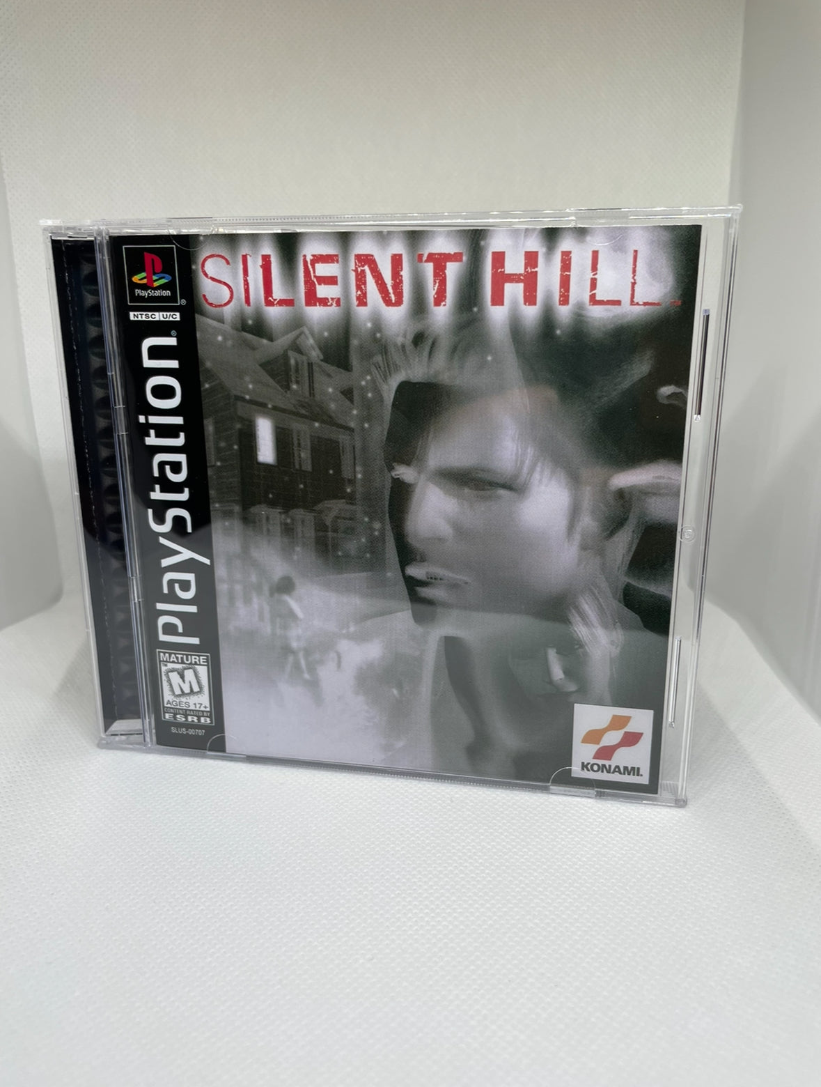 Street Silent Hill Ps One Silent Hill PS1 Reproduction Case NO