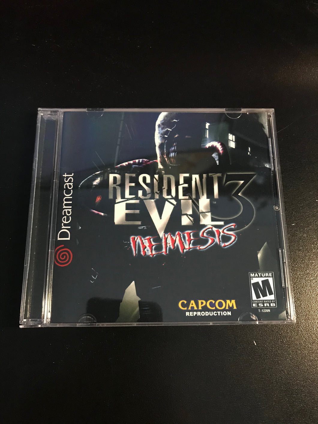 Resident Evil 3: Nemesis Reproduction Case - Dreamcast