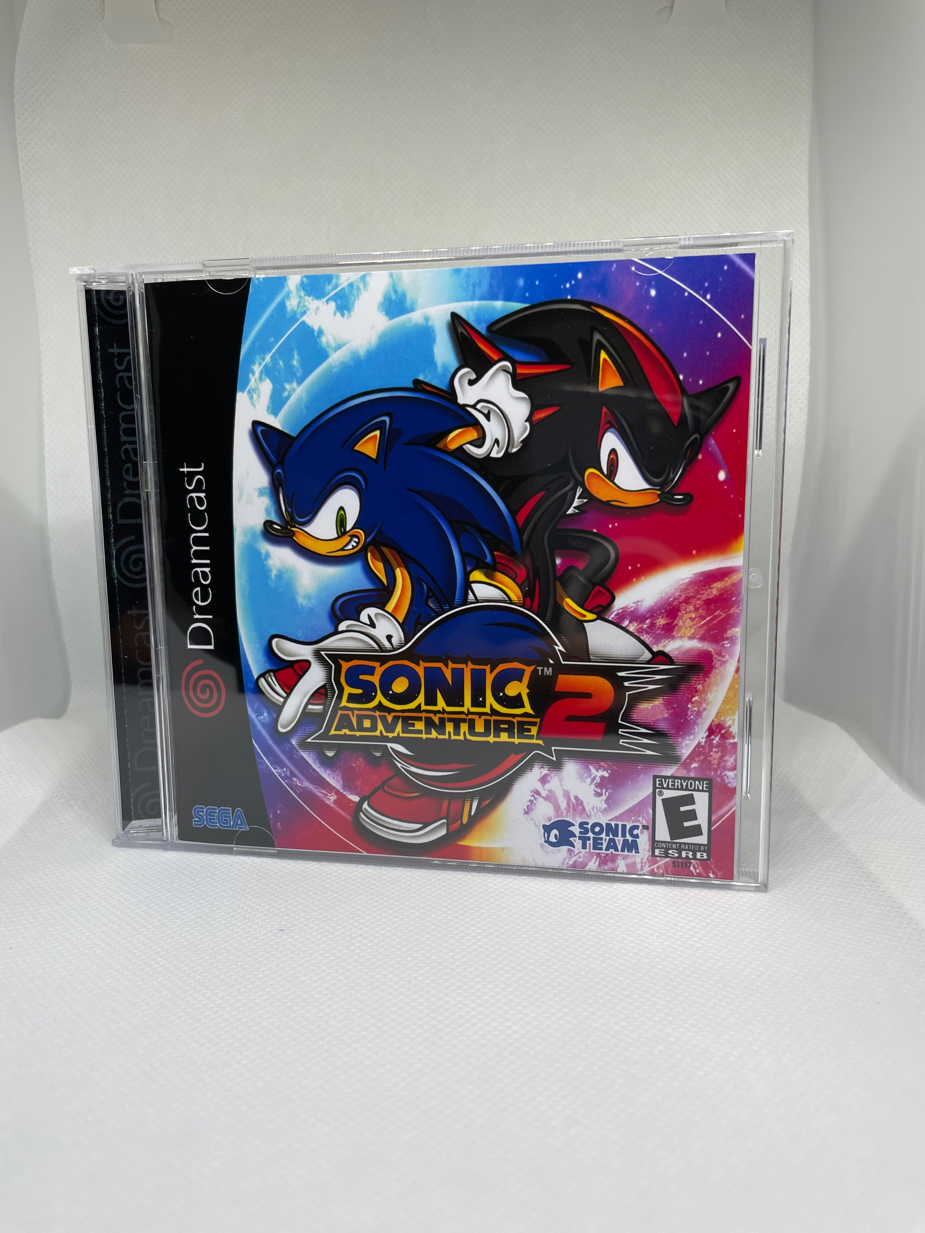 Sonic Adventure 2 Dreamcast Reproduction Case – Mogster Reproductions