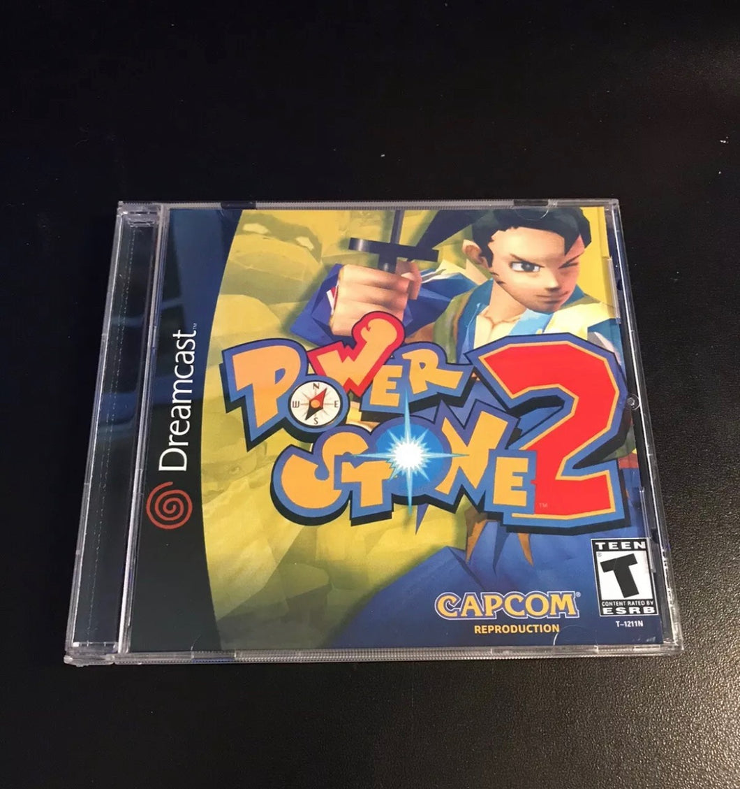Power Stone 2 Dreamcast Reproduction Case