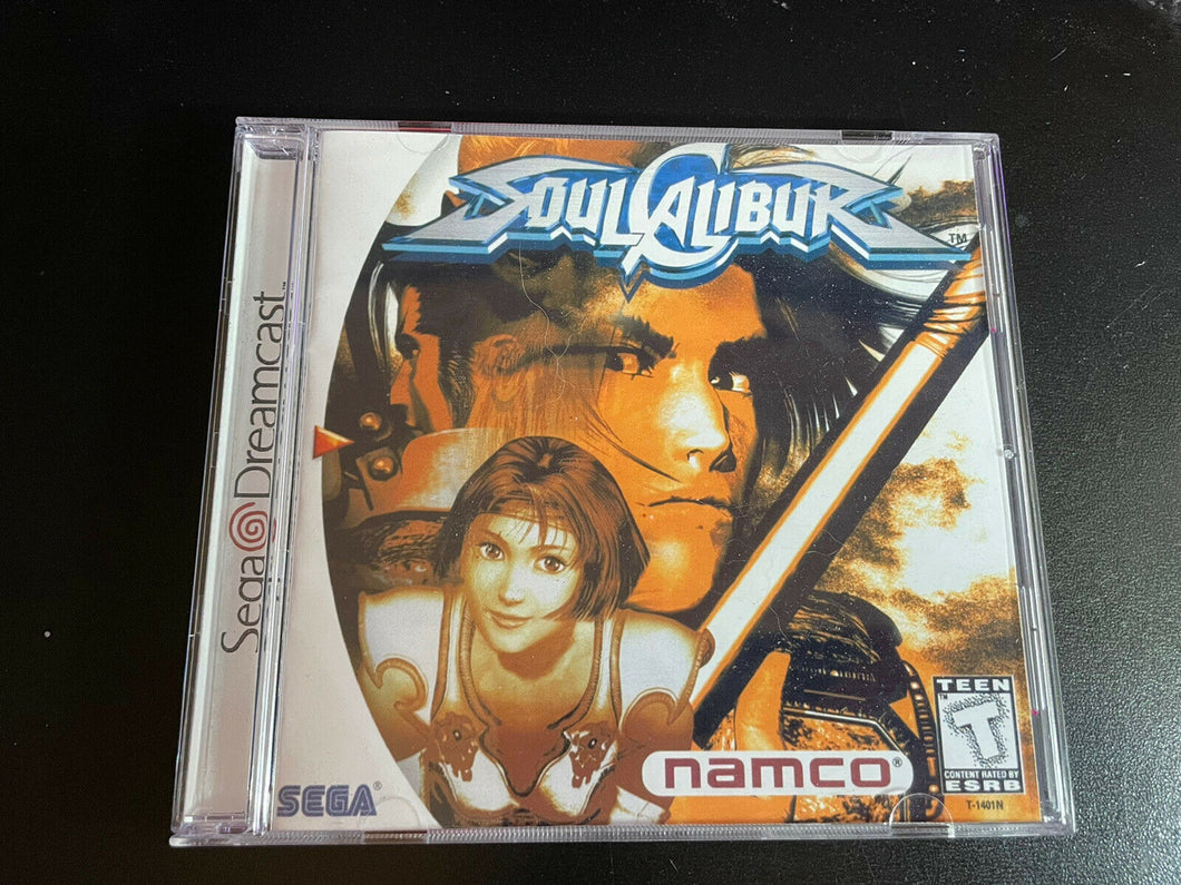 Soul Calibur Dreamcast Reproduction Case
