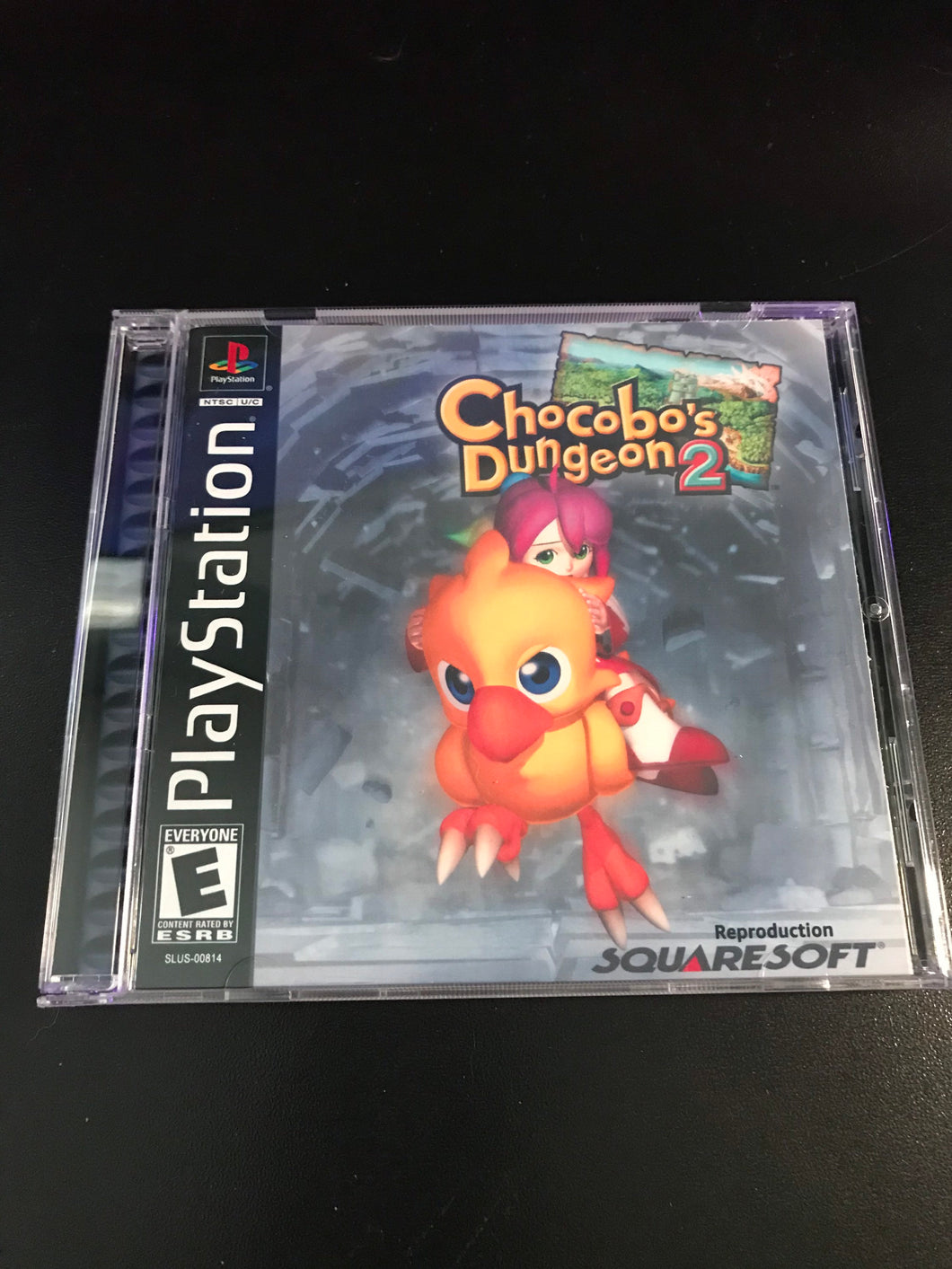 Chocobo’s Dungeon 2 PS1 Reproduction Case