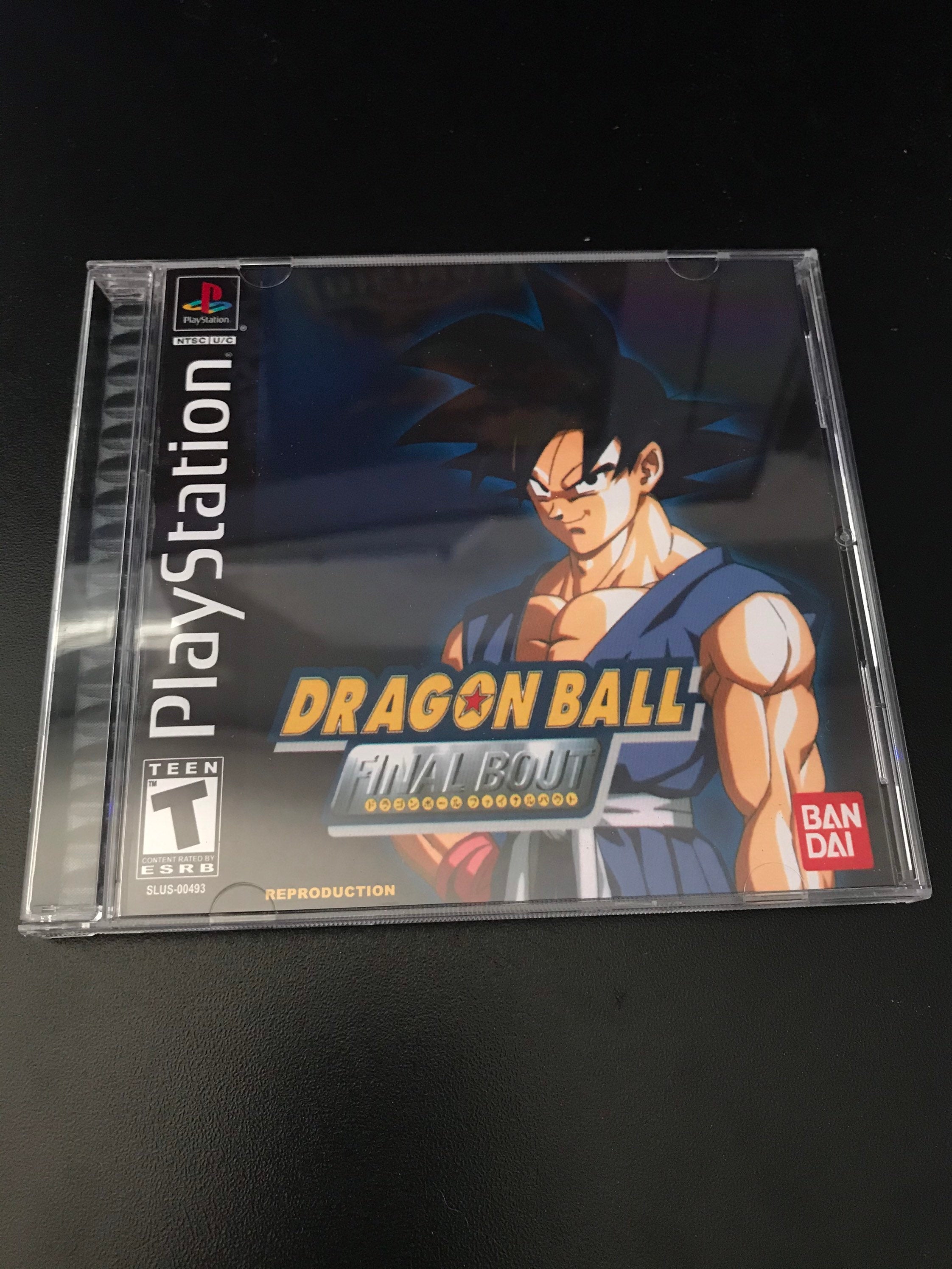 Dragon Ball GT: Final Bout PS1 Reproduction Case NO DISC – Mogster  Reproductions