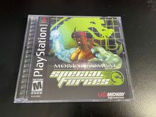 Load image into Gallery viewer, Mortal Kombat Special Forces PS1 Reproduction Case
