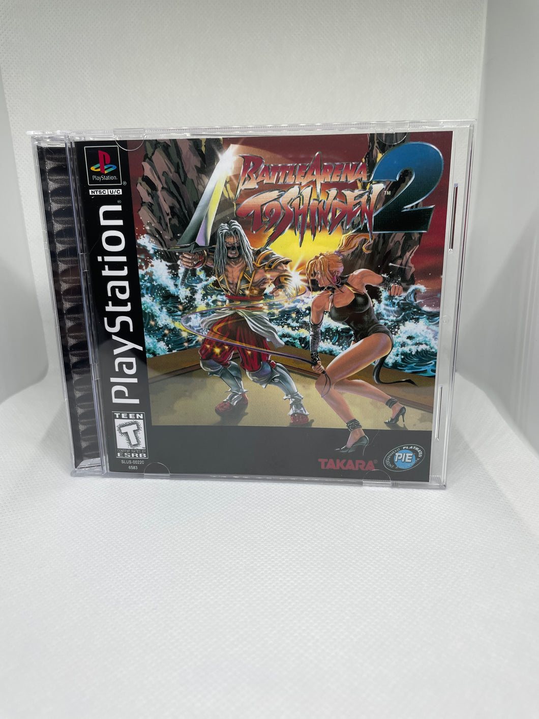 Battle Arena Toshinden 2 PS1 Reproduction Case