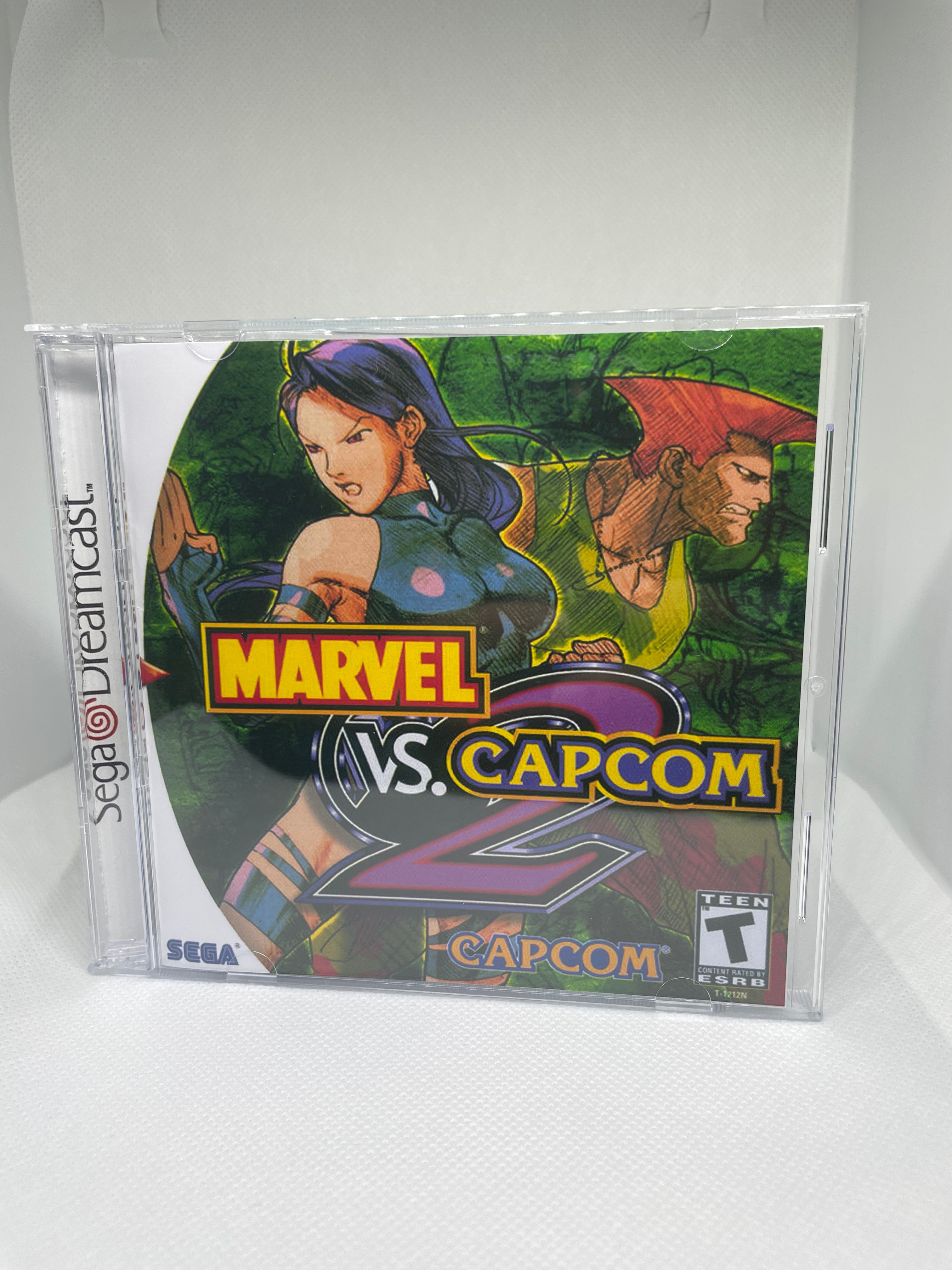 Marvel Vs Capcom 2 Dreamcast Reproduction Case Mogster Reproductions 