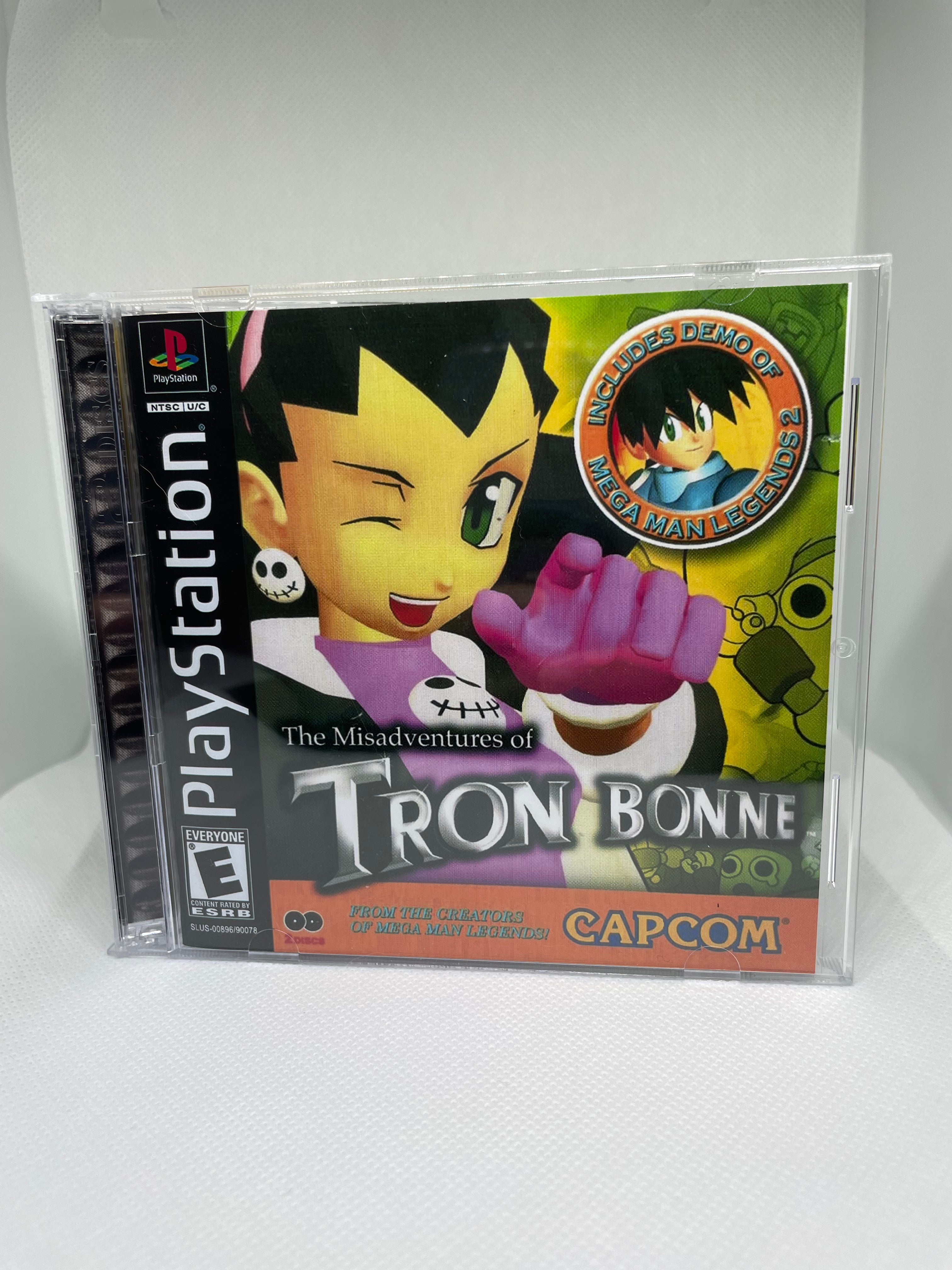 The Misadventures of Tron Bonne PS1 Reproduction Case NO DISC