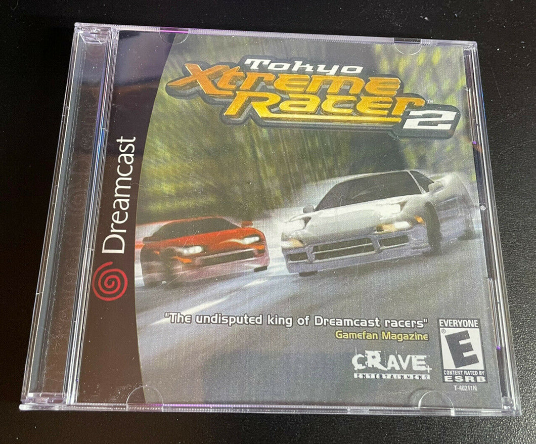 Tokyo Xtreme Racer 2 Dreamcast Reproduction Case