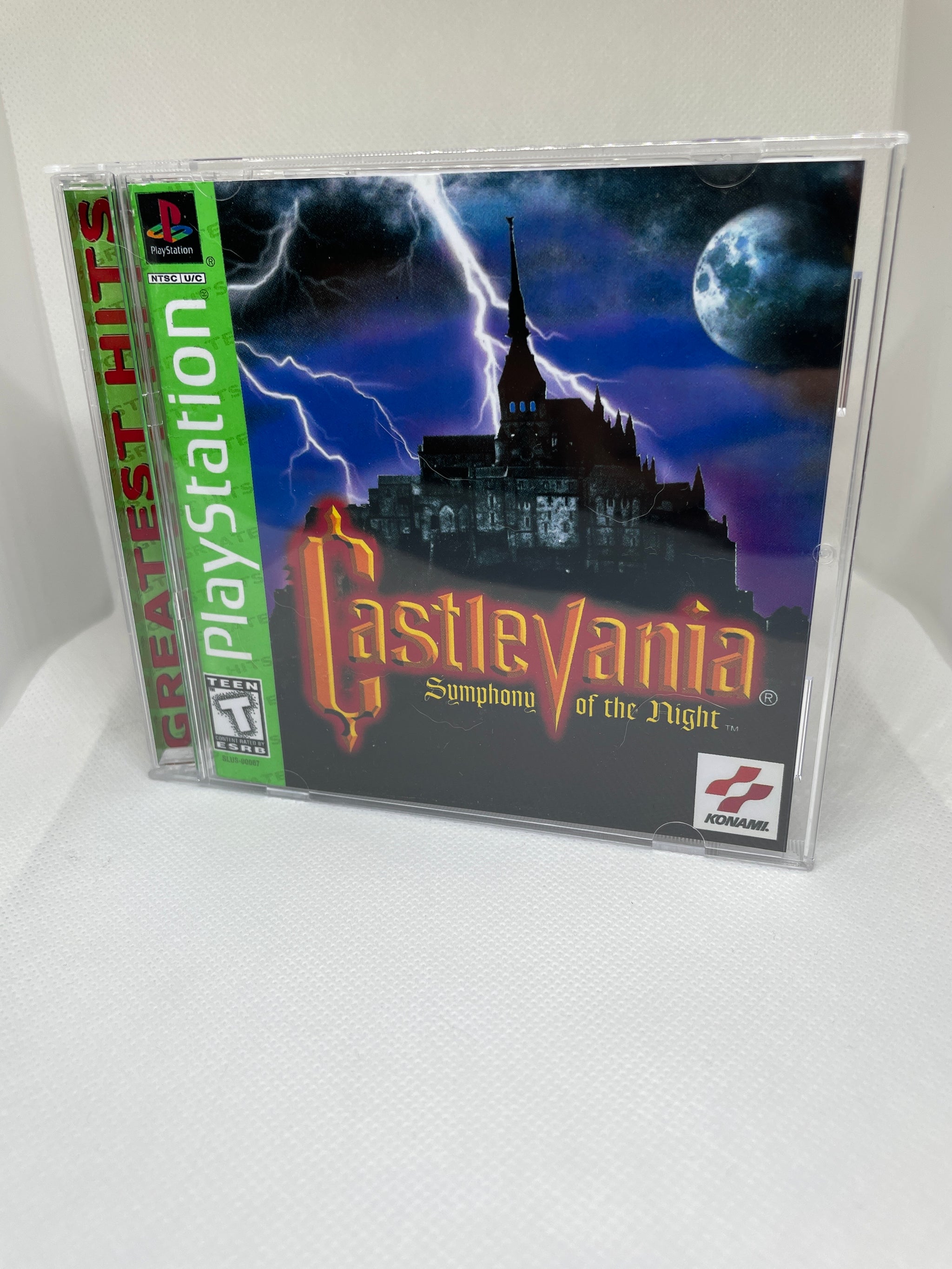 Castlevania Symphony of The Night Greatest hot Hits For Playstation 1