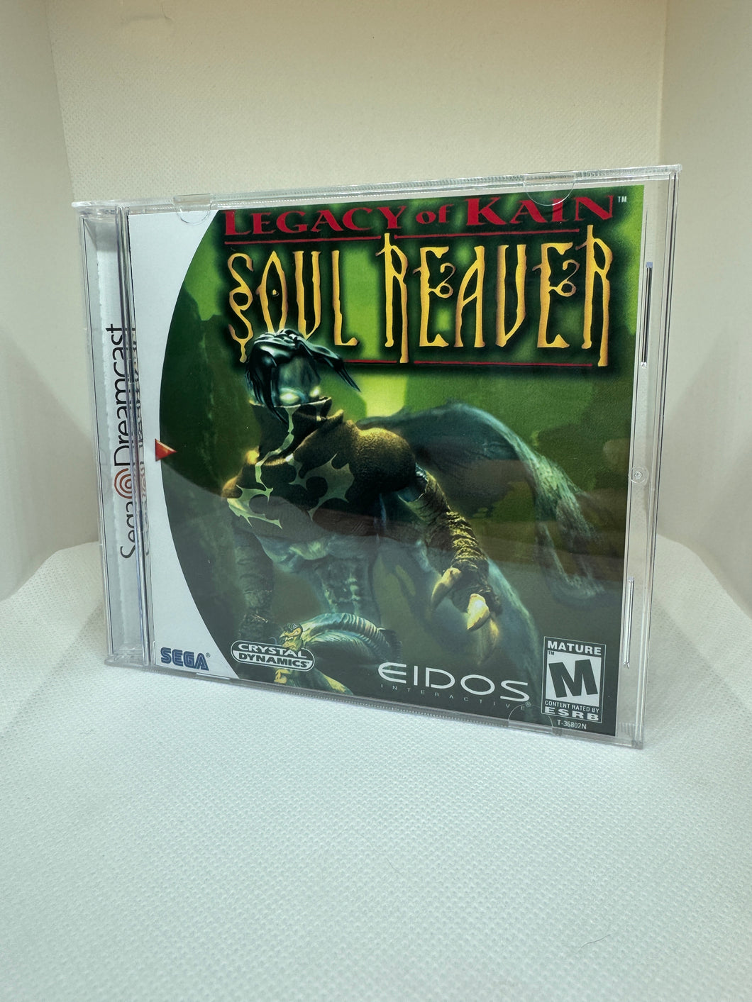 Legacy of Kain Soul Reaver Dreamcast Reproduction Case