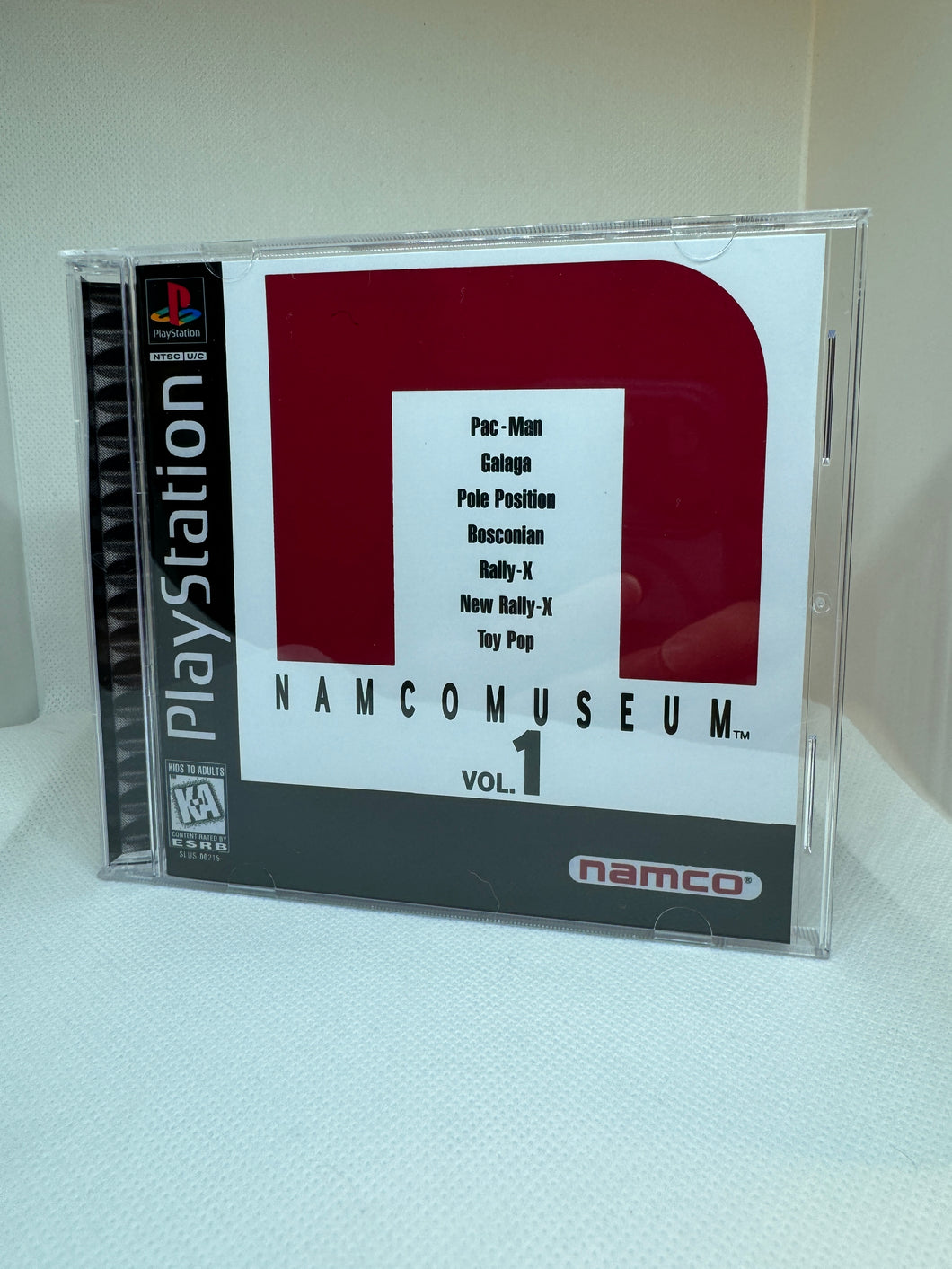 Namco Museum Series PS1 Reproduction Case