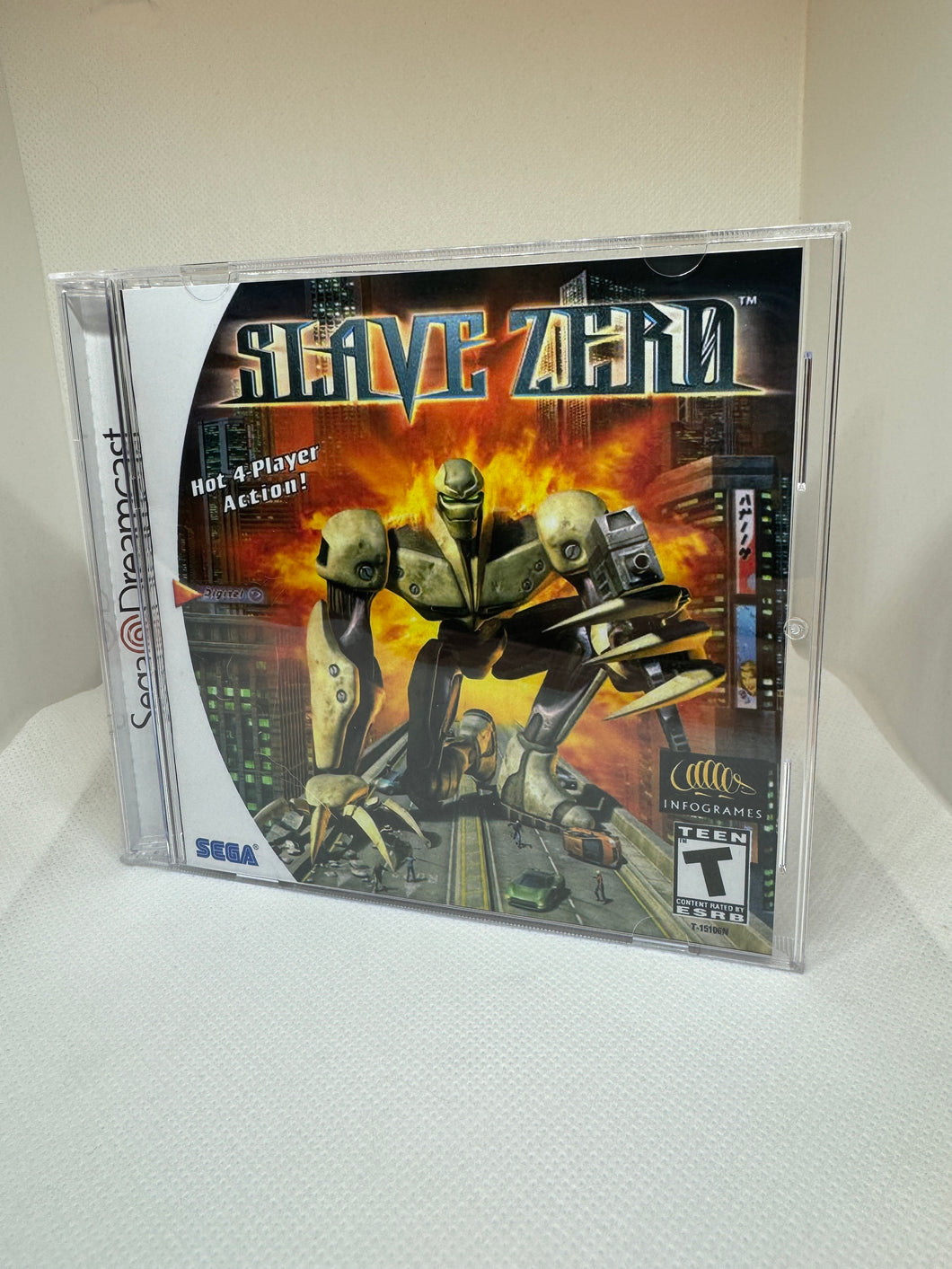 Slave Zero Dreamcast Reproduction Case