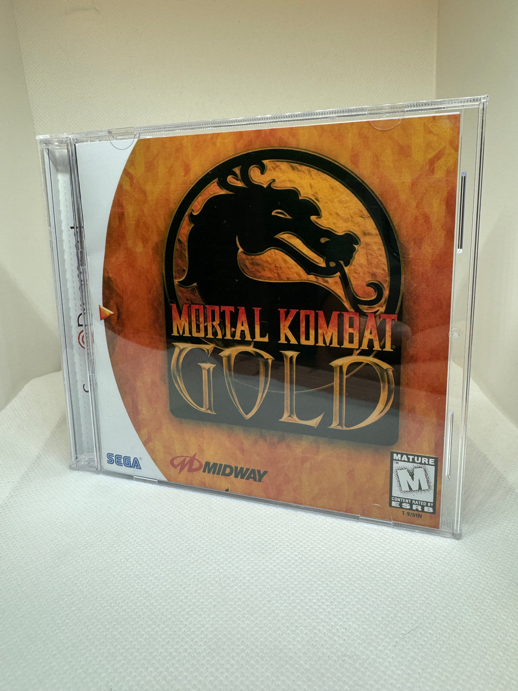 Mortal Kombat Gold Dreamcast Reproduction Case