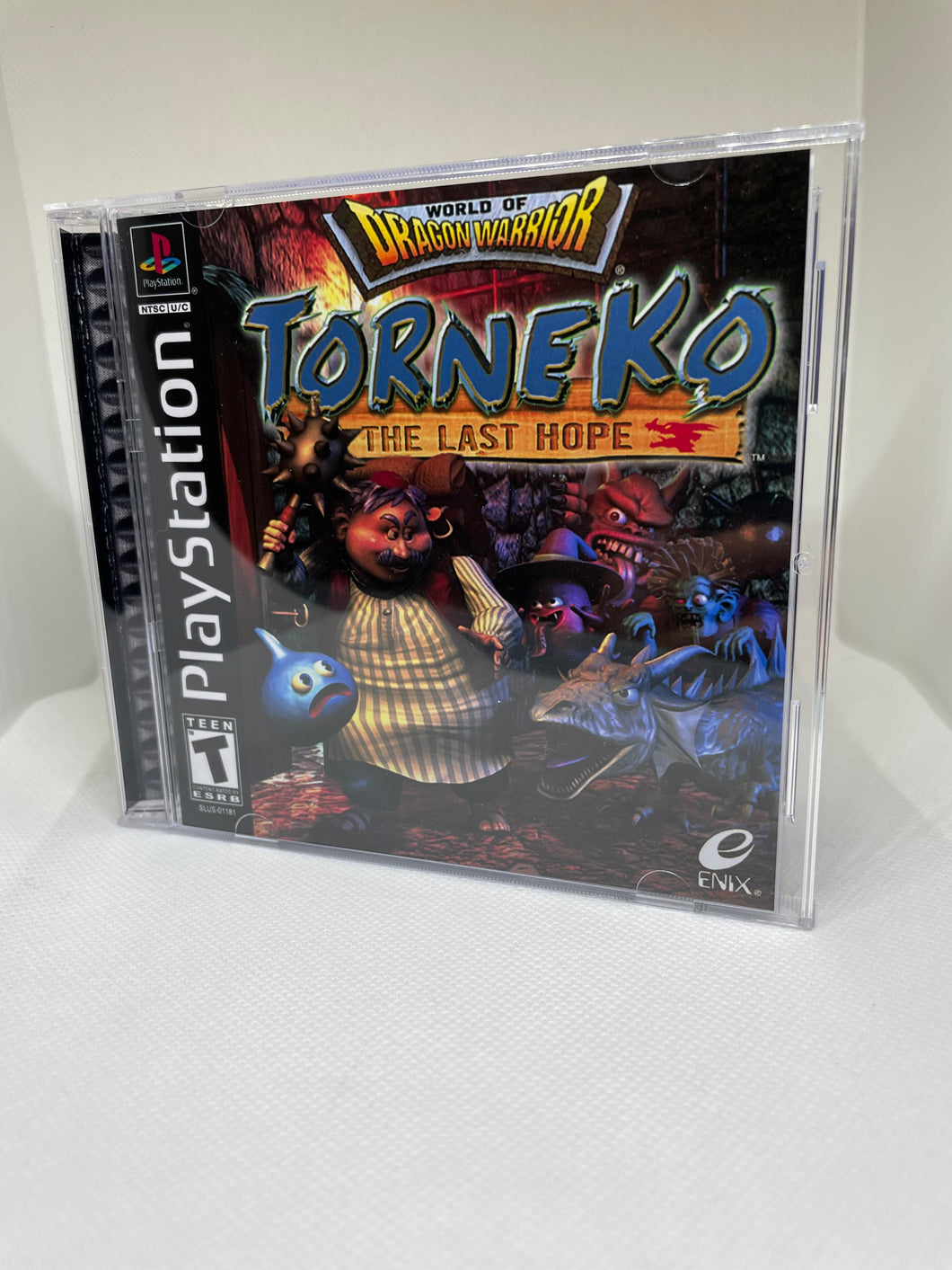 Dragon Warrior Torneko PS1 Reproduction Case