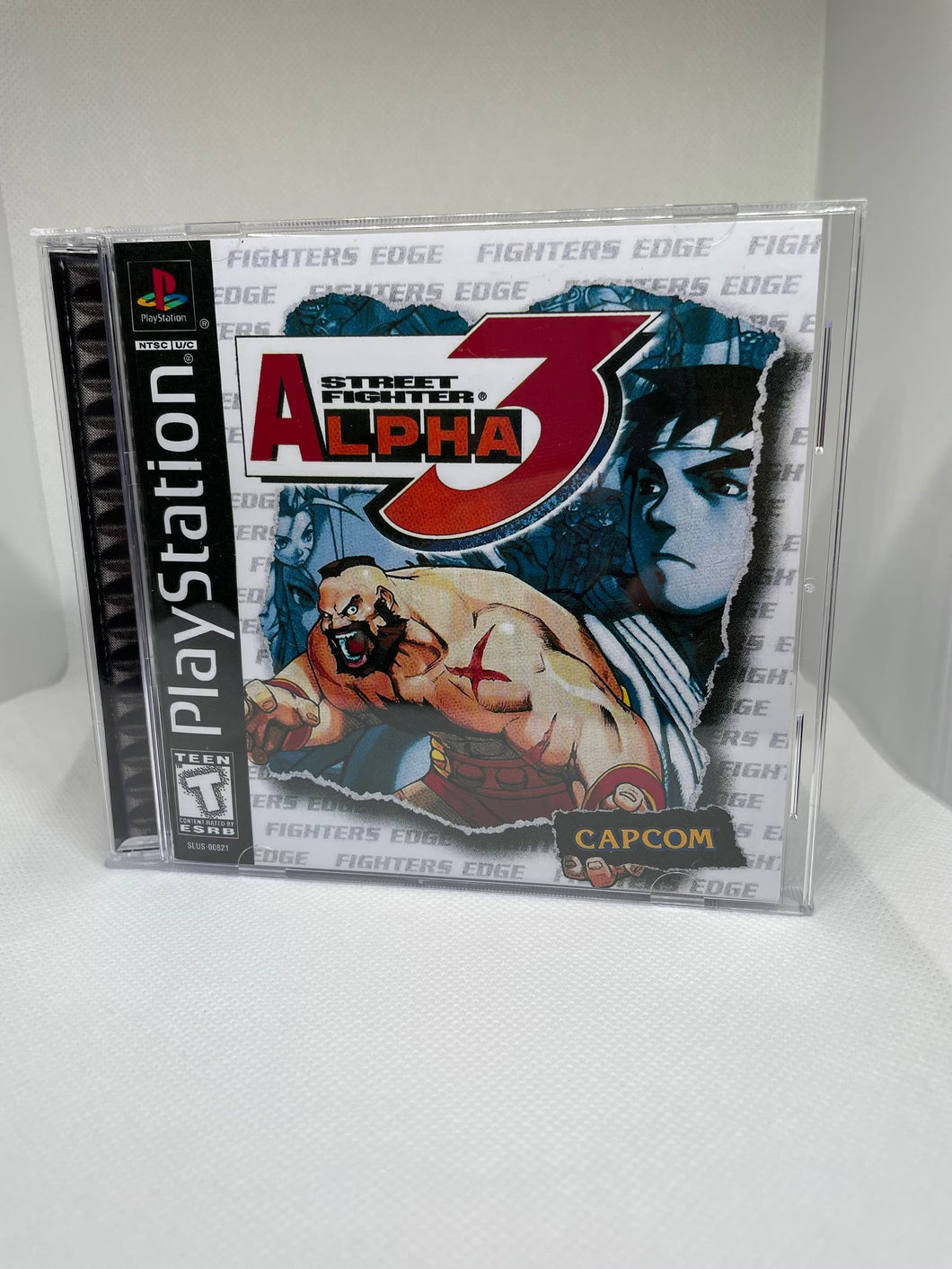 Street Fighter Alpha 3 PS1 Reproduction Case