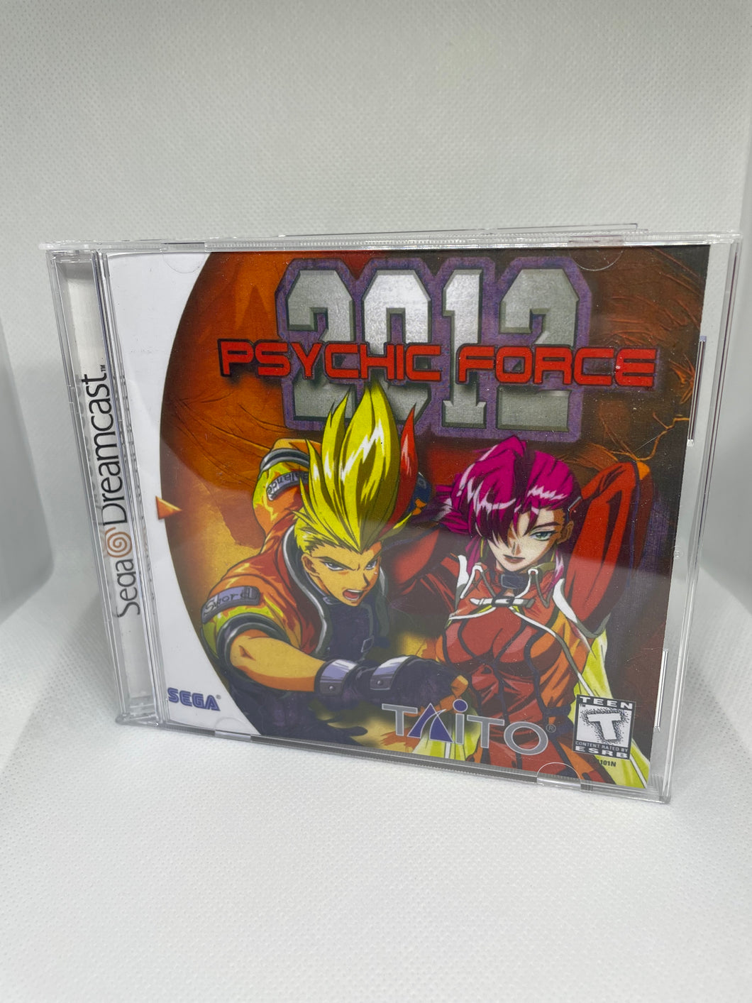 Psychic Force 2012 Dreamcast Reproduction Case
