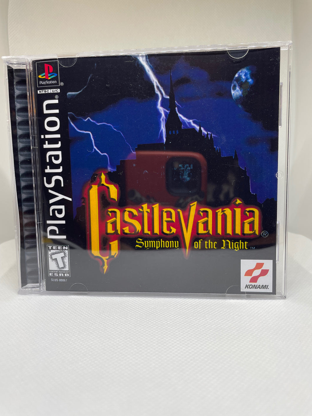 Castlevania Series PS1 Reproduction Case NO DISC