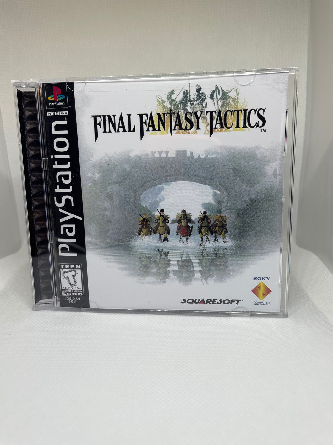 Final Fantasy Tactics Reproduction Case- PS1 RPG