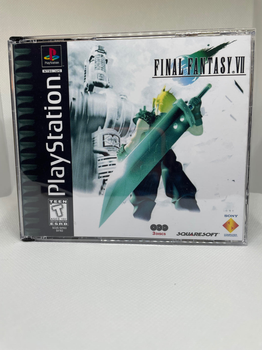 Final Fantasy 7-9 Series PS1 RPG Reproduction Case