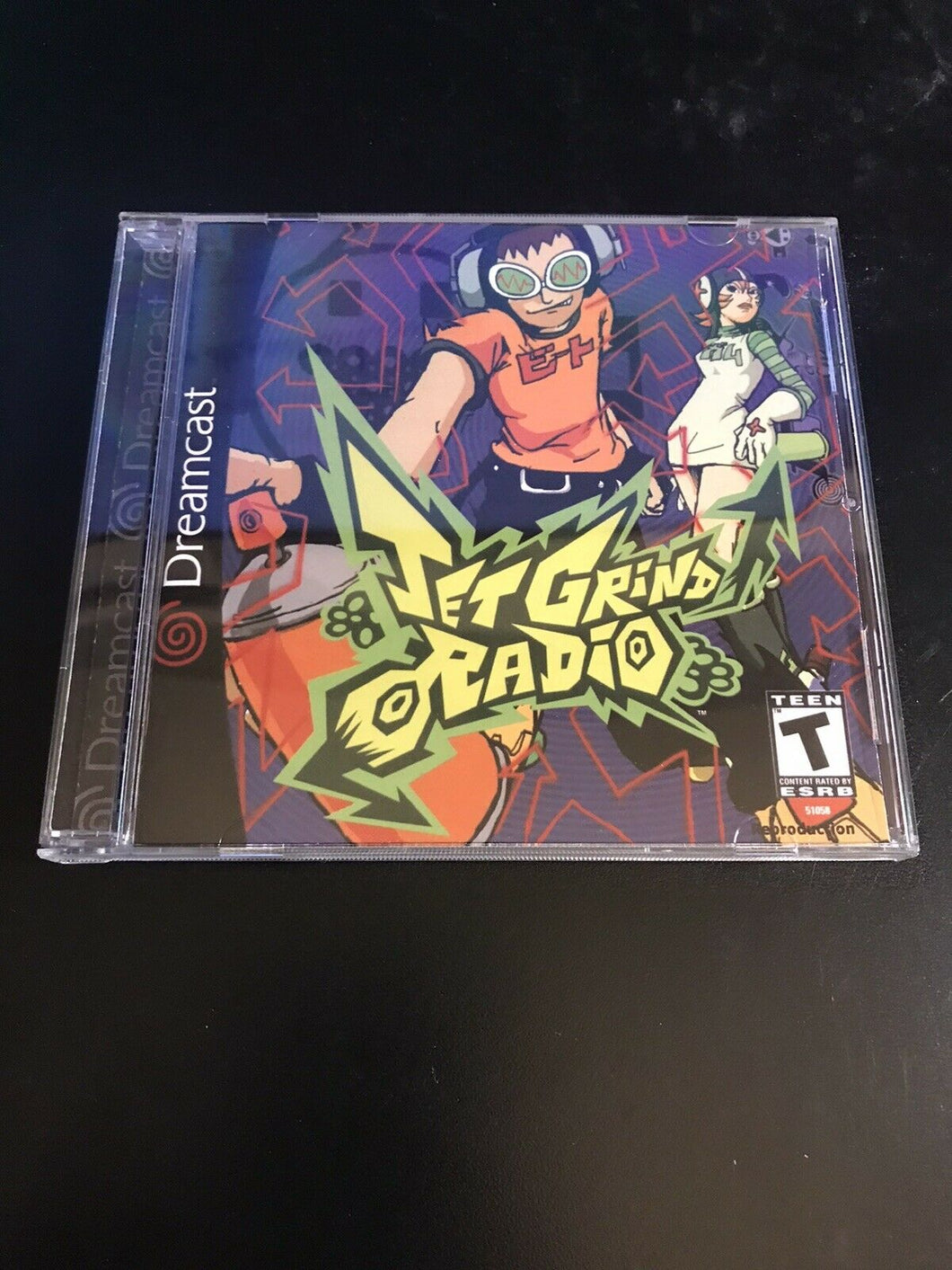 Jet Grind Radio Dreamcast Reproduction Case