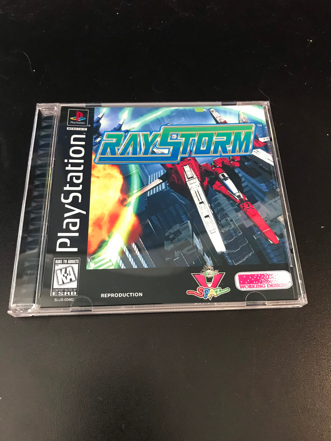 RayStorm PS1 Reproduction Case
