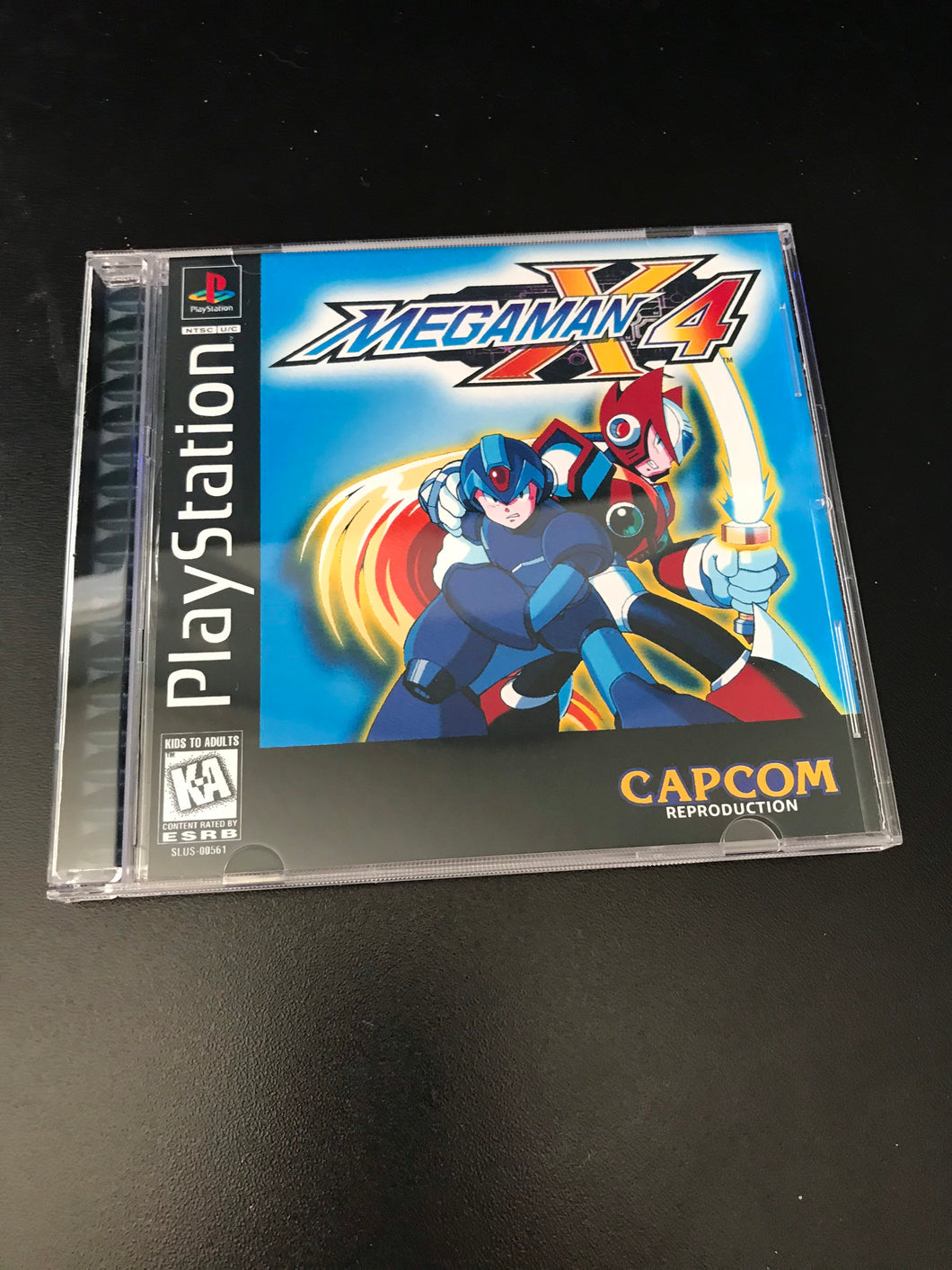 Mega Man Series PS1 Reproduction Case