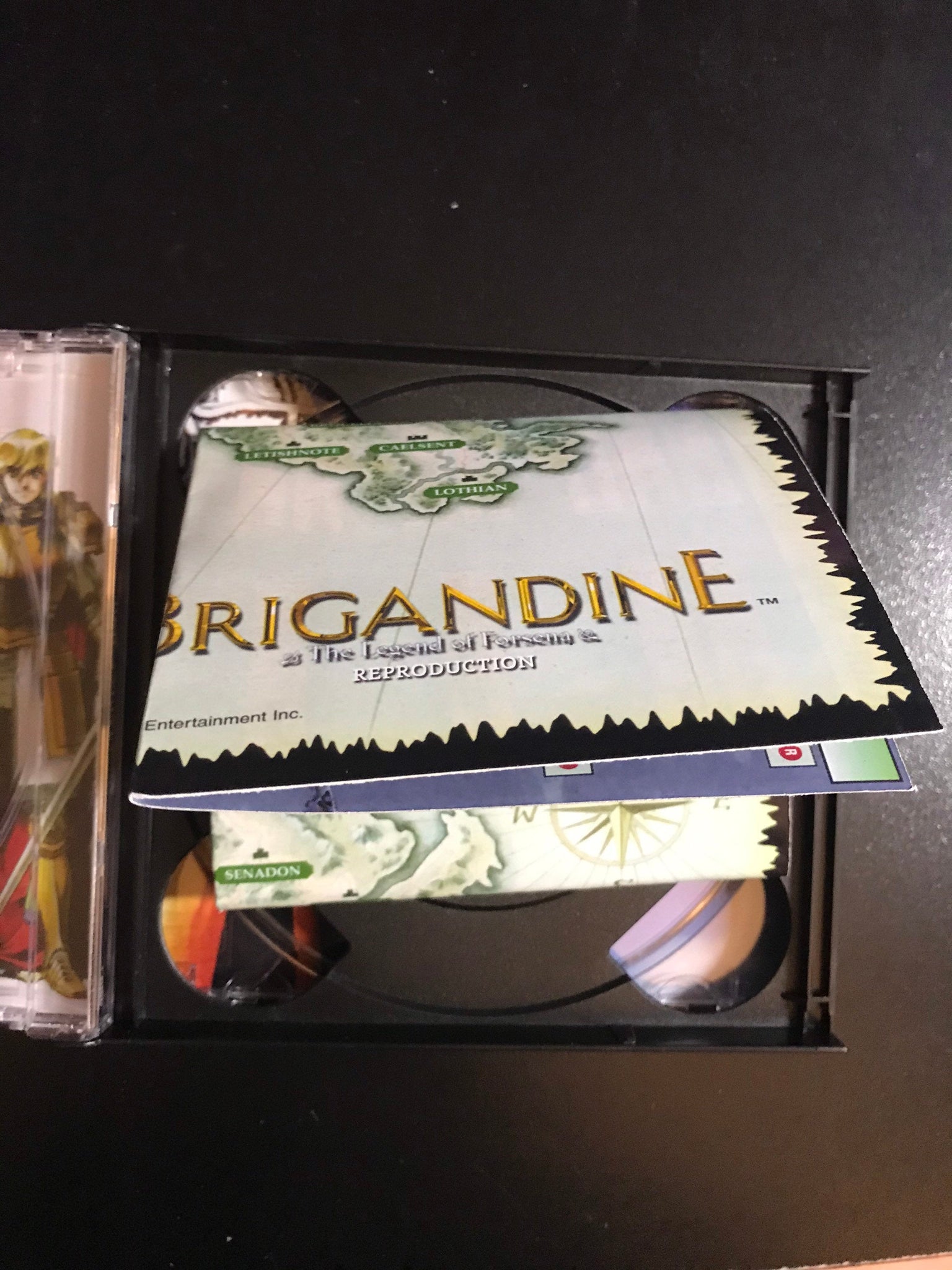 Brigandine The Legend of Forsena PS1 Incomplet NTSC US USA PlayStation 1 PSX One Brigandine The Legend of Forsena PS1 Incomplet NTSC US USA PlayStation 1 PSX One