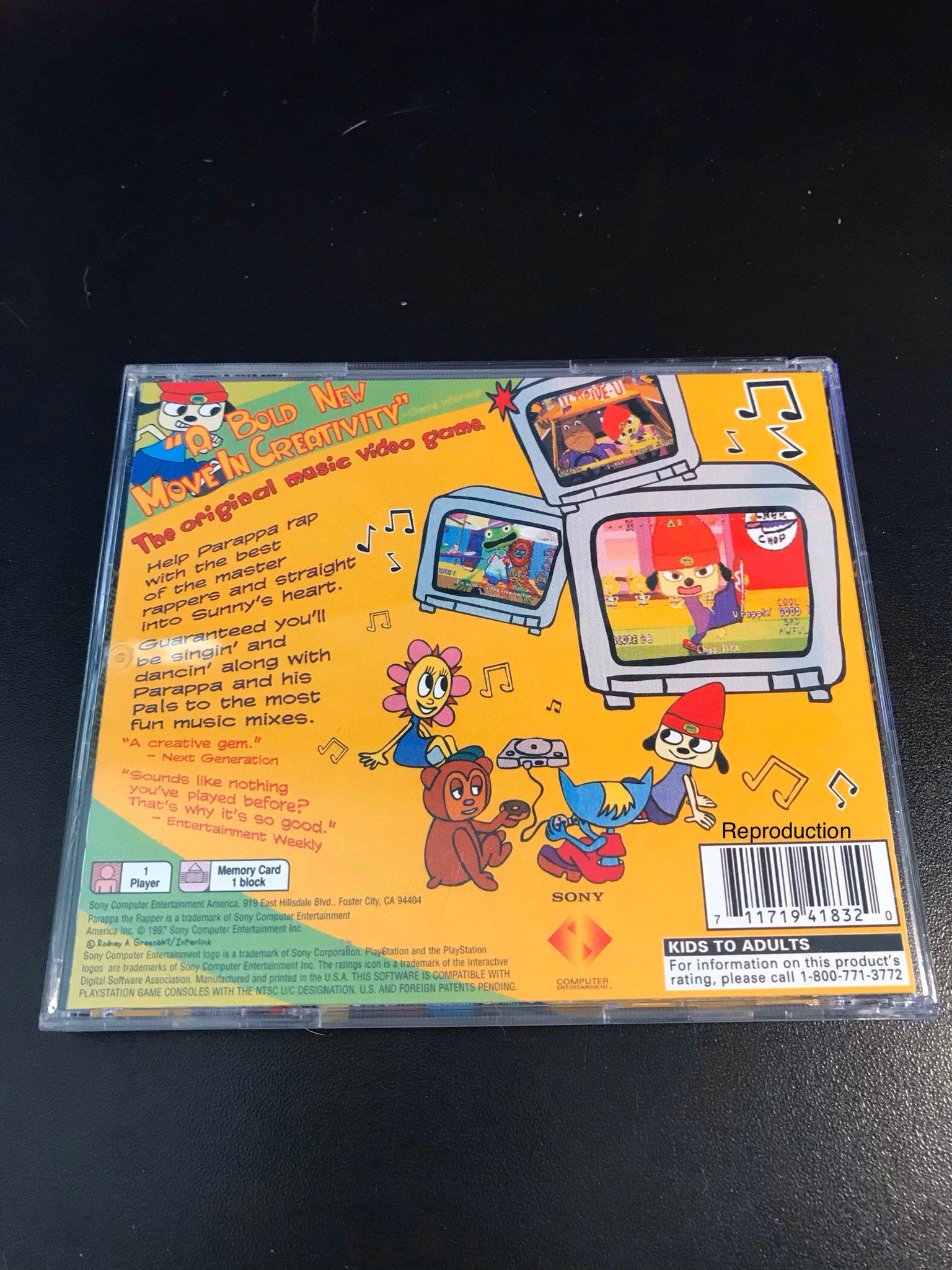 Parappa The Rapper (PS1) 