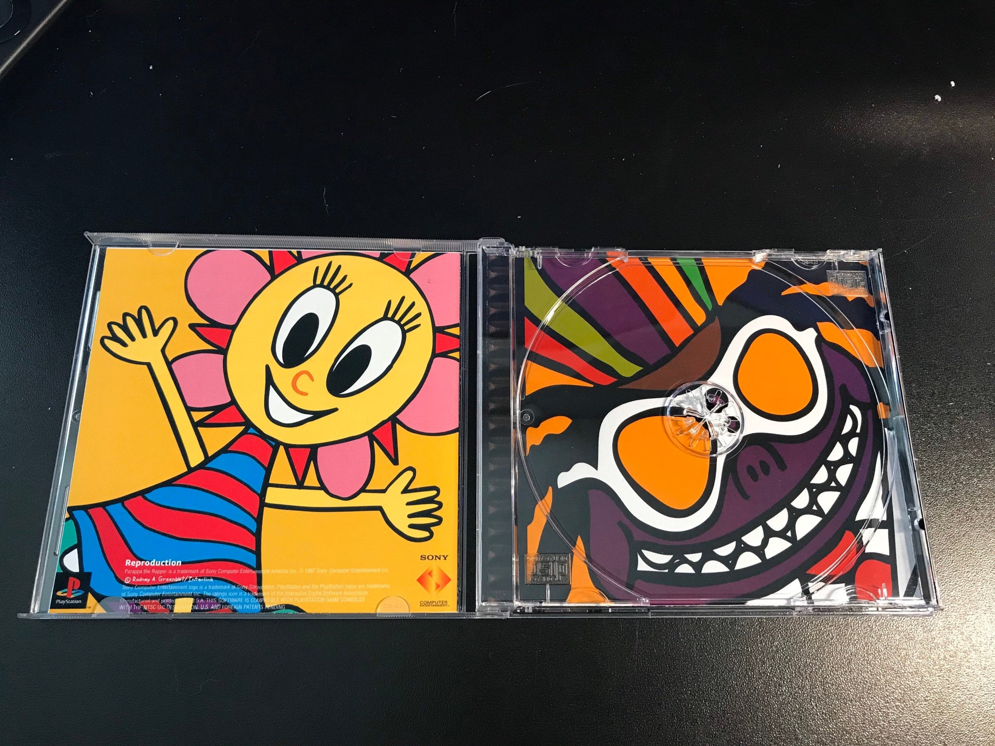 Parappa the Rapper PS1 Reproduction Case 