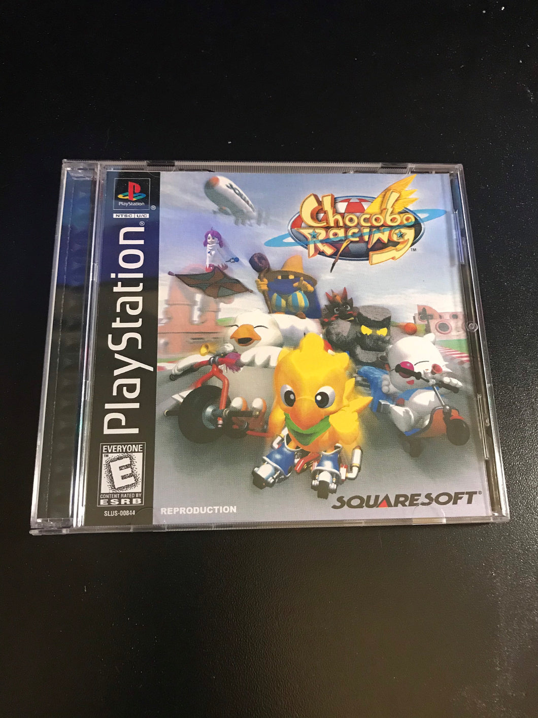 Chocobo Racing PS1 Reproduction Case