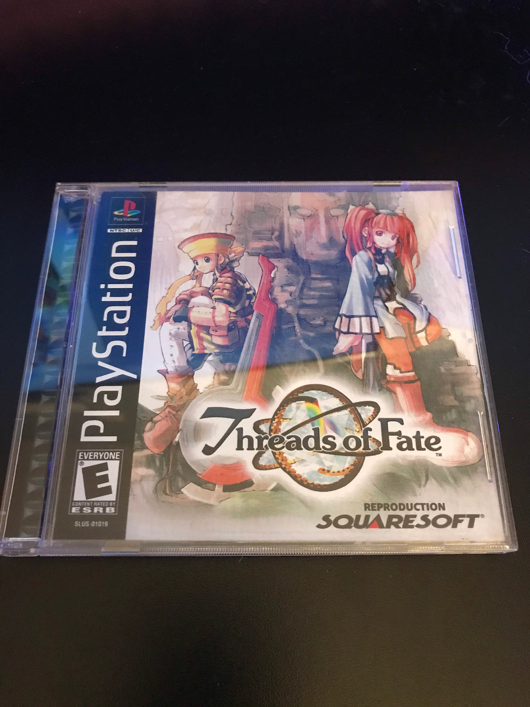 Threads of Fate PS1 RPG Reproduction Case