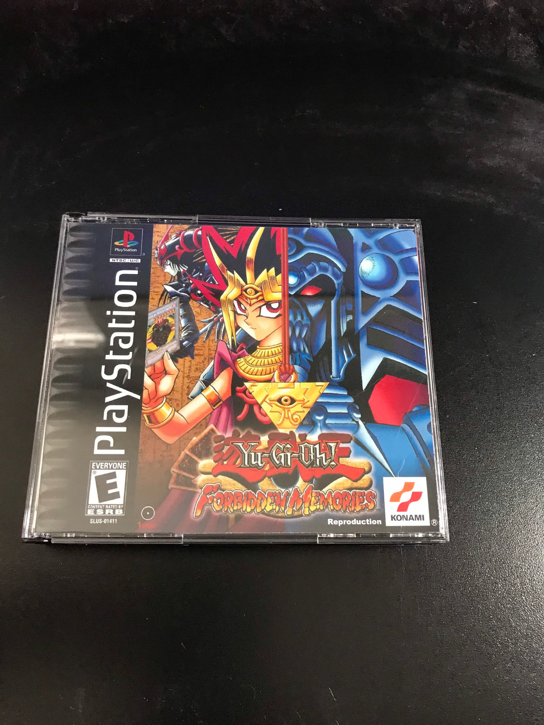 Yu-Gi-Oh Forbidden Memories PS1 Reproduction Case