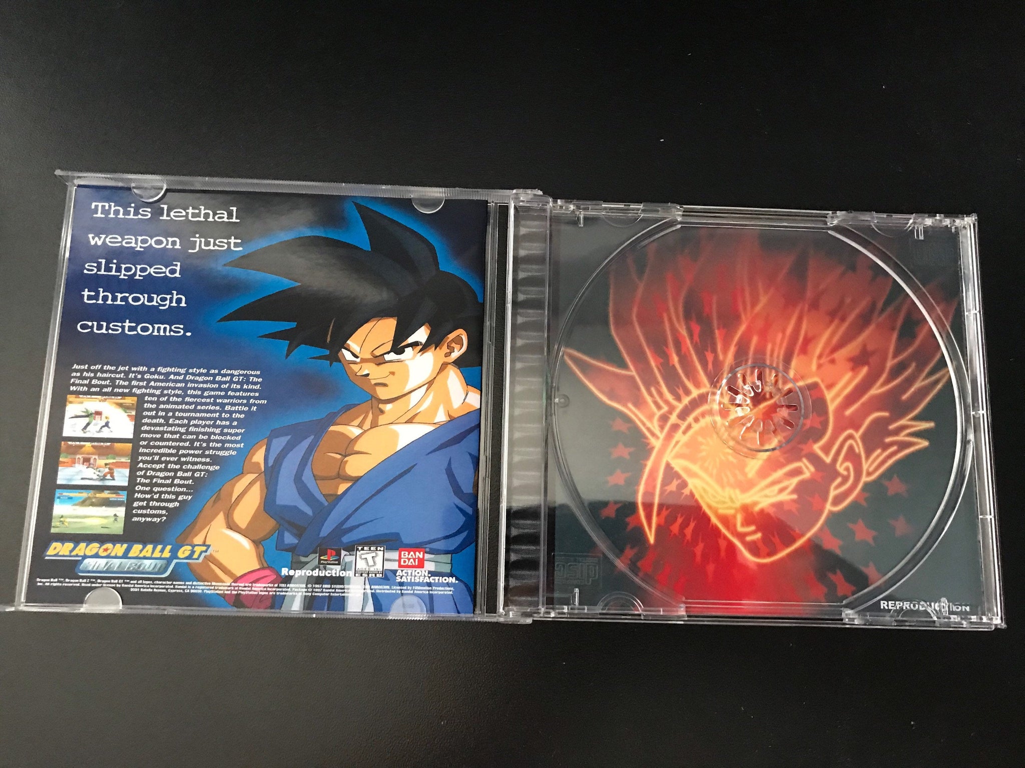 Dragon Ball Final Bout - Playstation 1 (PS1) (Gebraucht) in Schafisheim für CHF 8 – mit Dragon Ball Final Bout - Playstation 1 (PS1) (Gebraucht) in Schafisheim für CHF 8 – mit