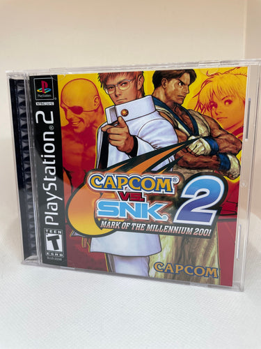 CUSTOM Capcom vs SNK 2 PS2 Reproduction Case