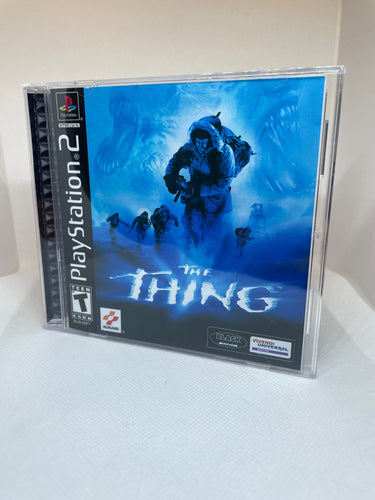 CUSTOM The Thing PS2 Reproduction Case