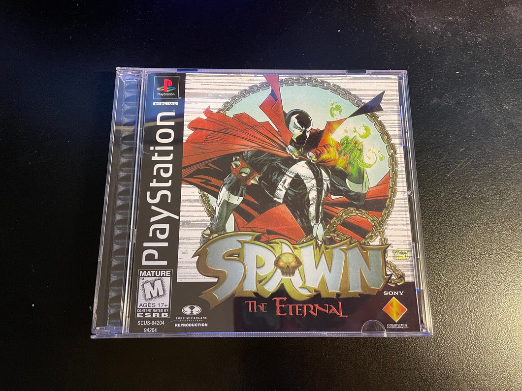 Spawn The Eternal PS1 Reproduction Case