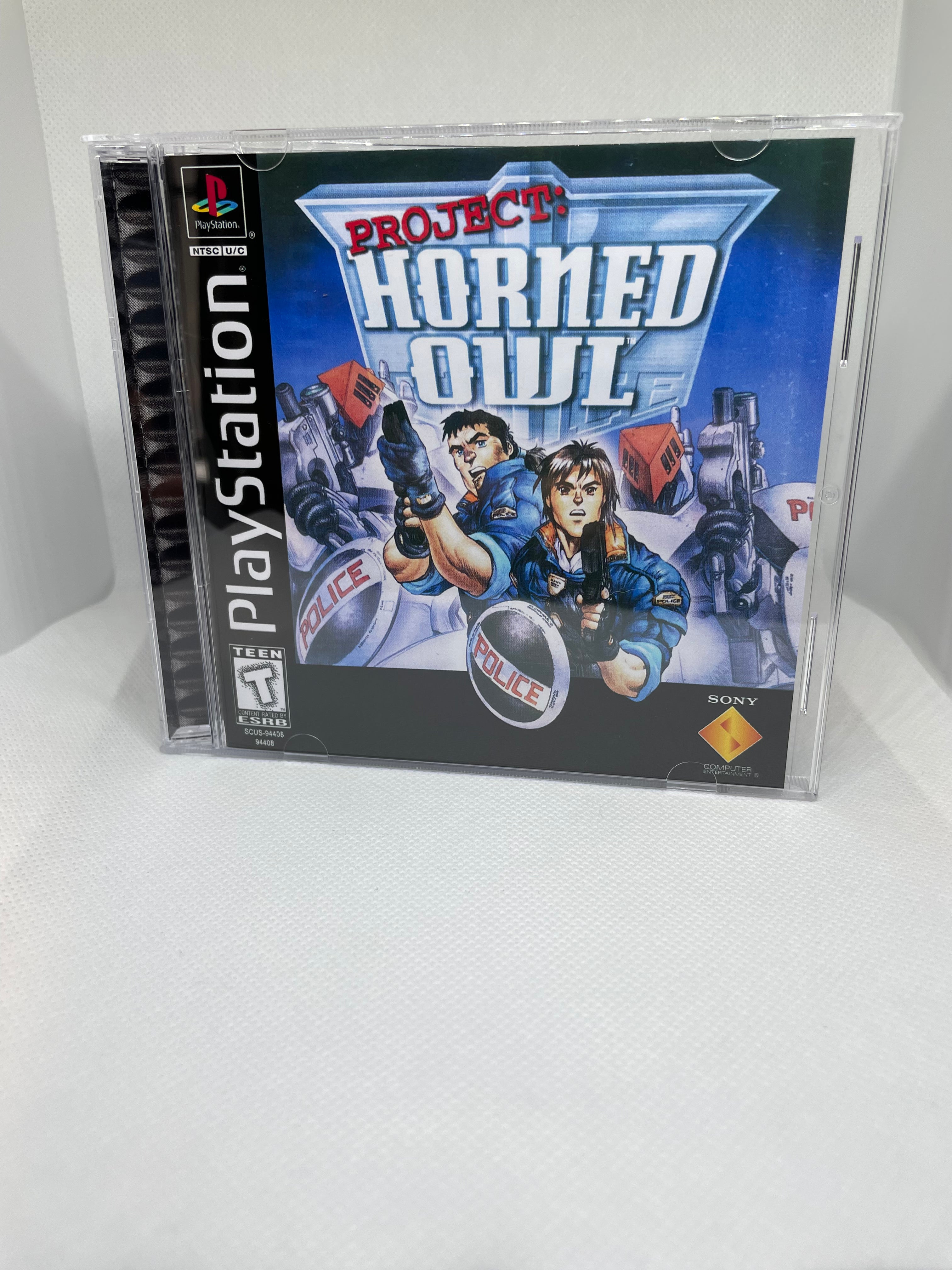Project Horned Owl PS1 Reproduction Case Mogster Reproductions