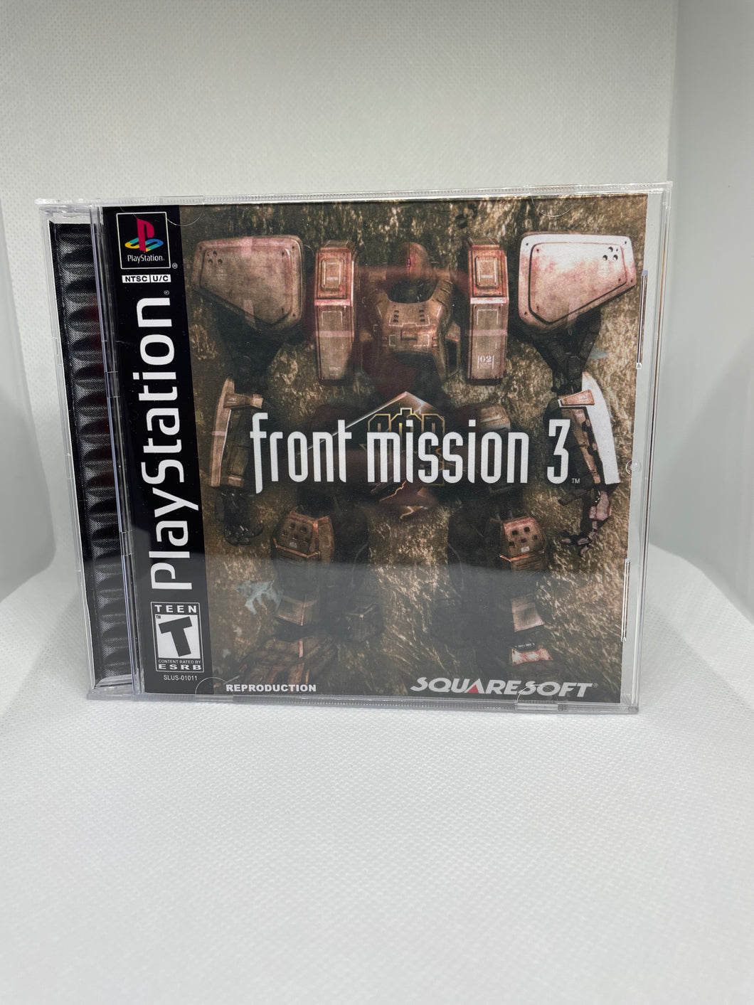 Front Mission 3 PS1 Reproduction Case
