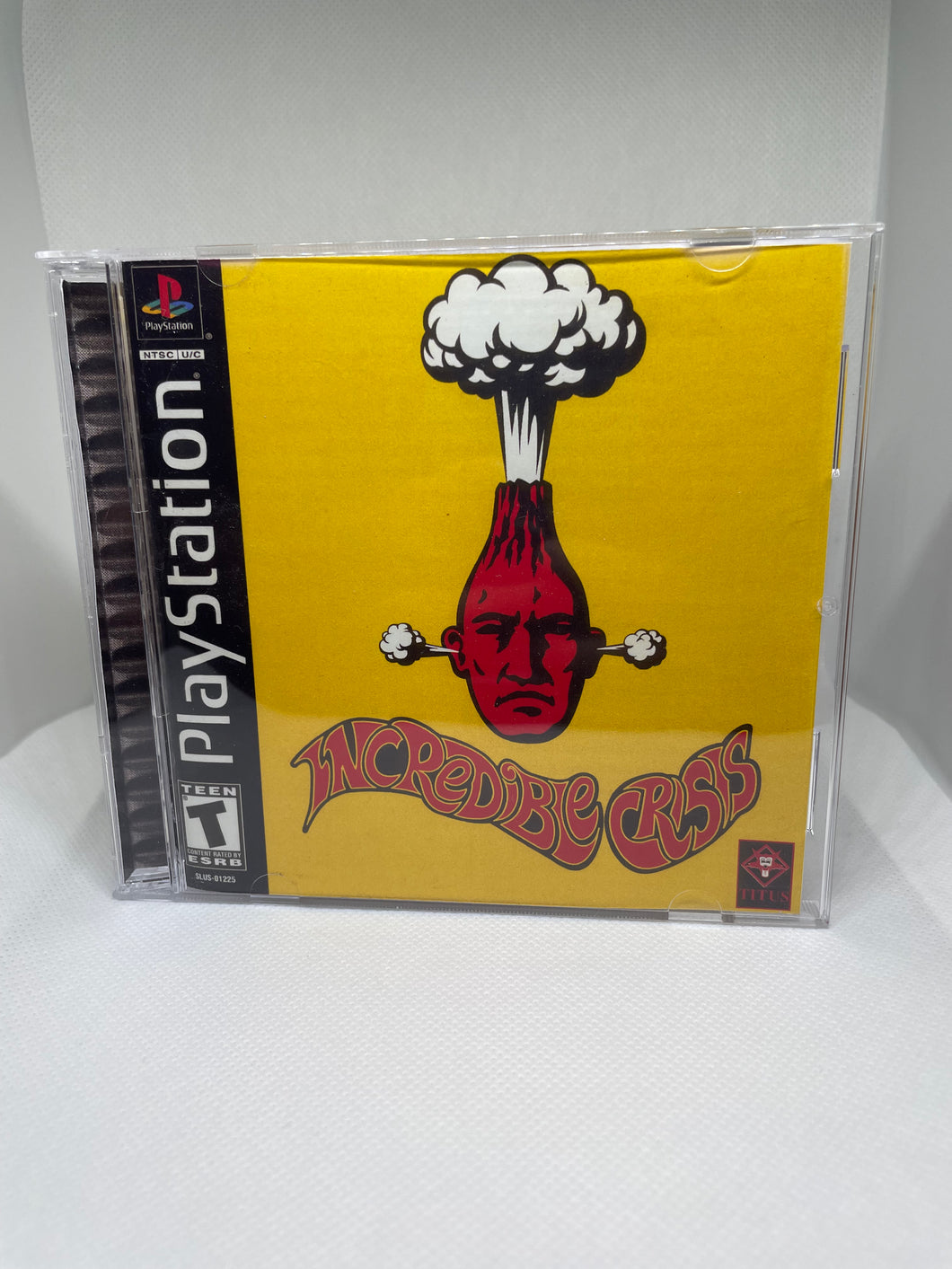 Incredible Crisis PS1 Reproduction Case