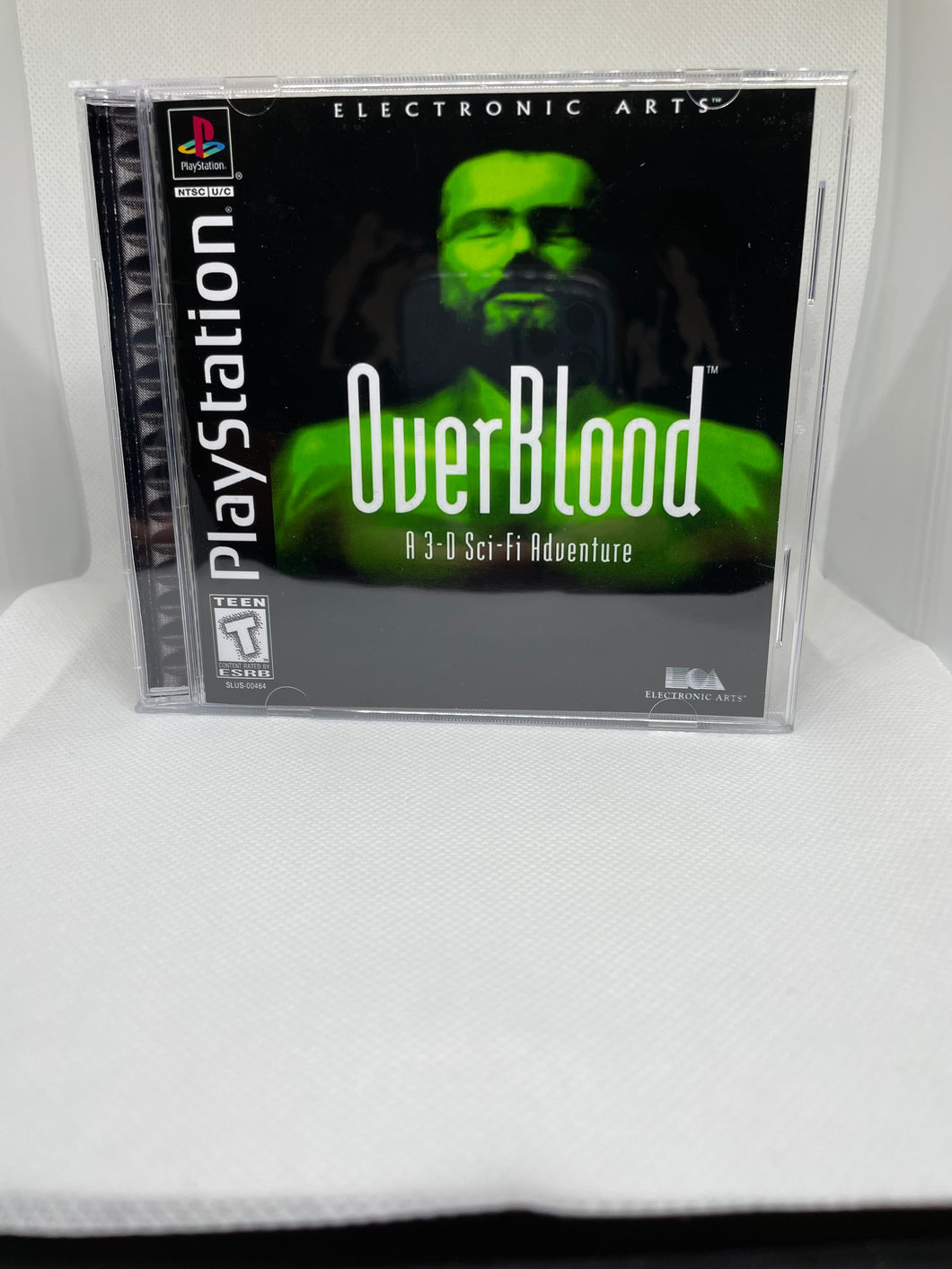 Overblood PS1 Reproduction Case