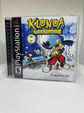 Load image into Gallery viewer, Klonoa: Door to Phantomile PS1 RPG Reproduction Case
