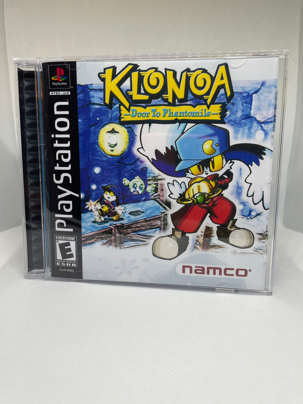 Klonoa: Door to Phantomile PS1 RPG Reproduction Case