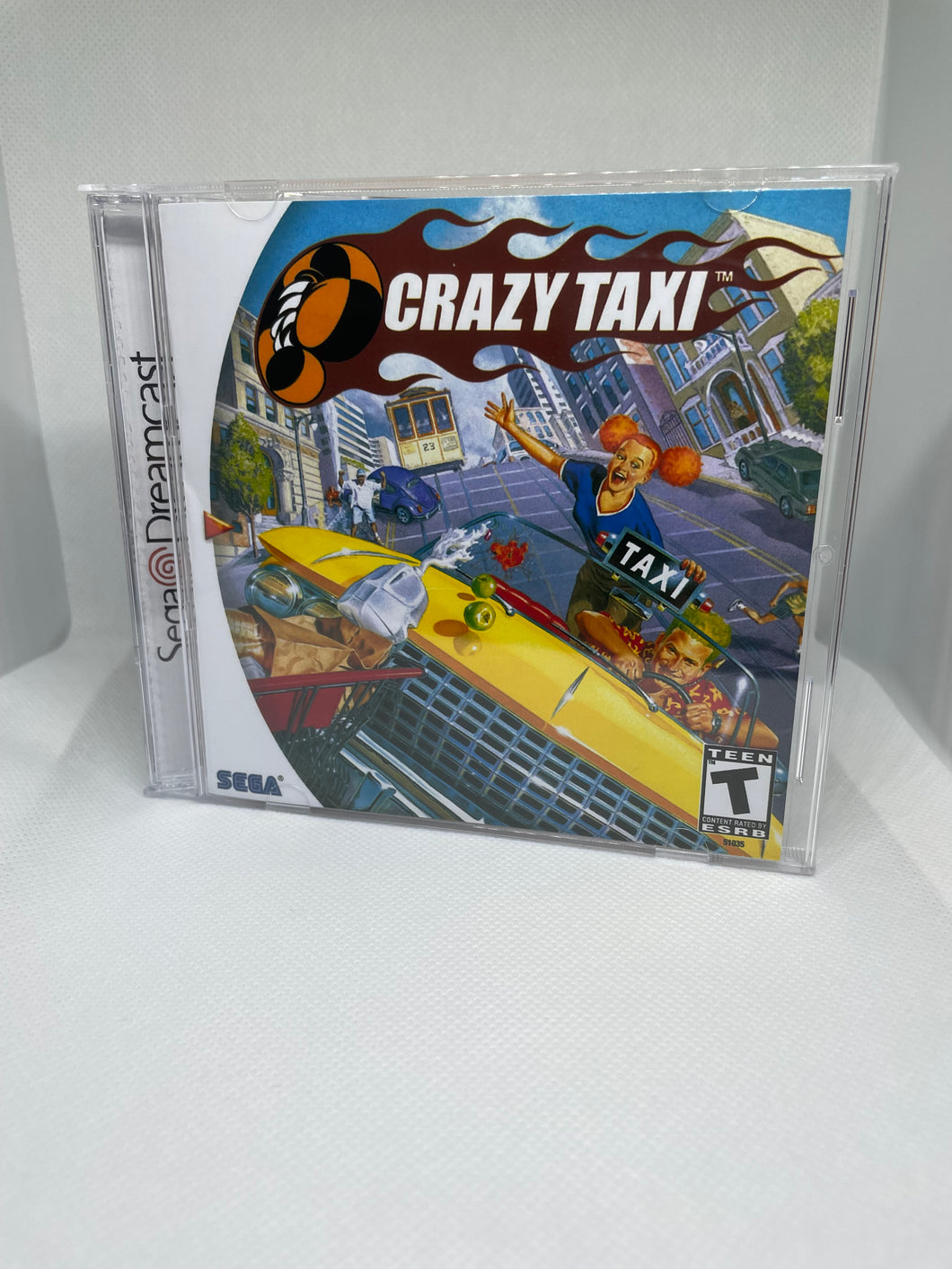 Crazy Taxi Dreamcast Reproduction Case