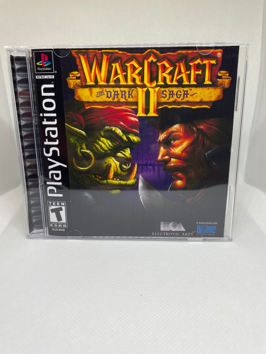 Warcraft II Reproduction Case- PS1