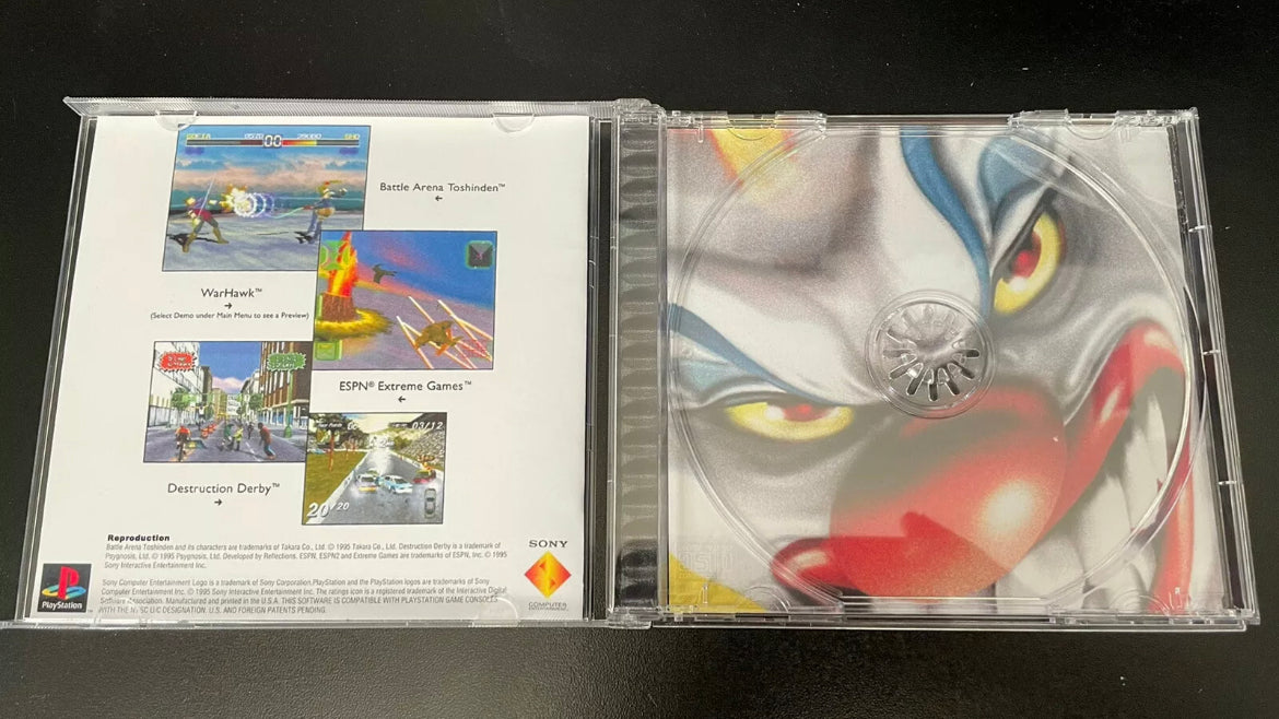 PS1 Case - NO GAME - Twisted Metal 3 