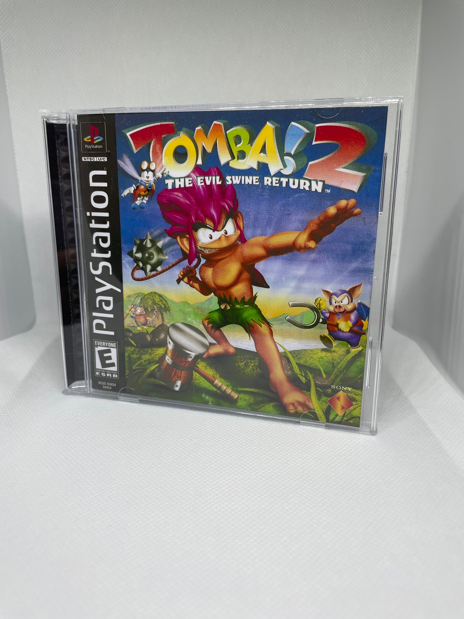 Tomba! 2: The Evil Swine Return PS1 Reproduction Case – Mogster  Reproductions